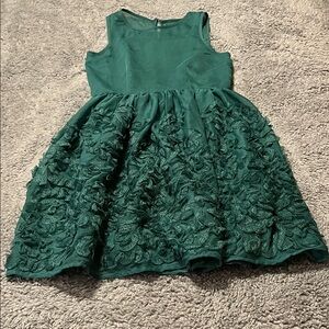 Blush by Us Angels Charming Emerald Girls Dress with Lace Details Size 10